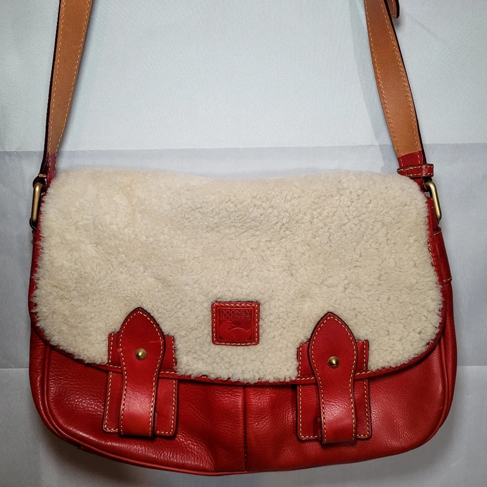 Dooney & Bourke shearling florentine